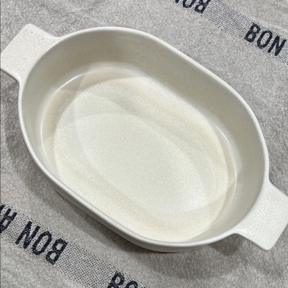 Cream Serving Dish